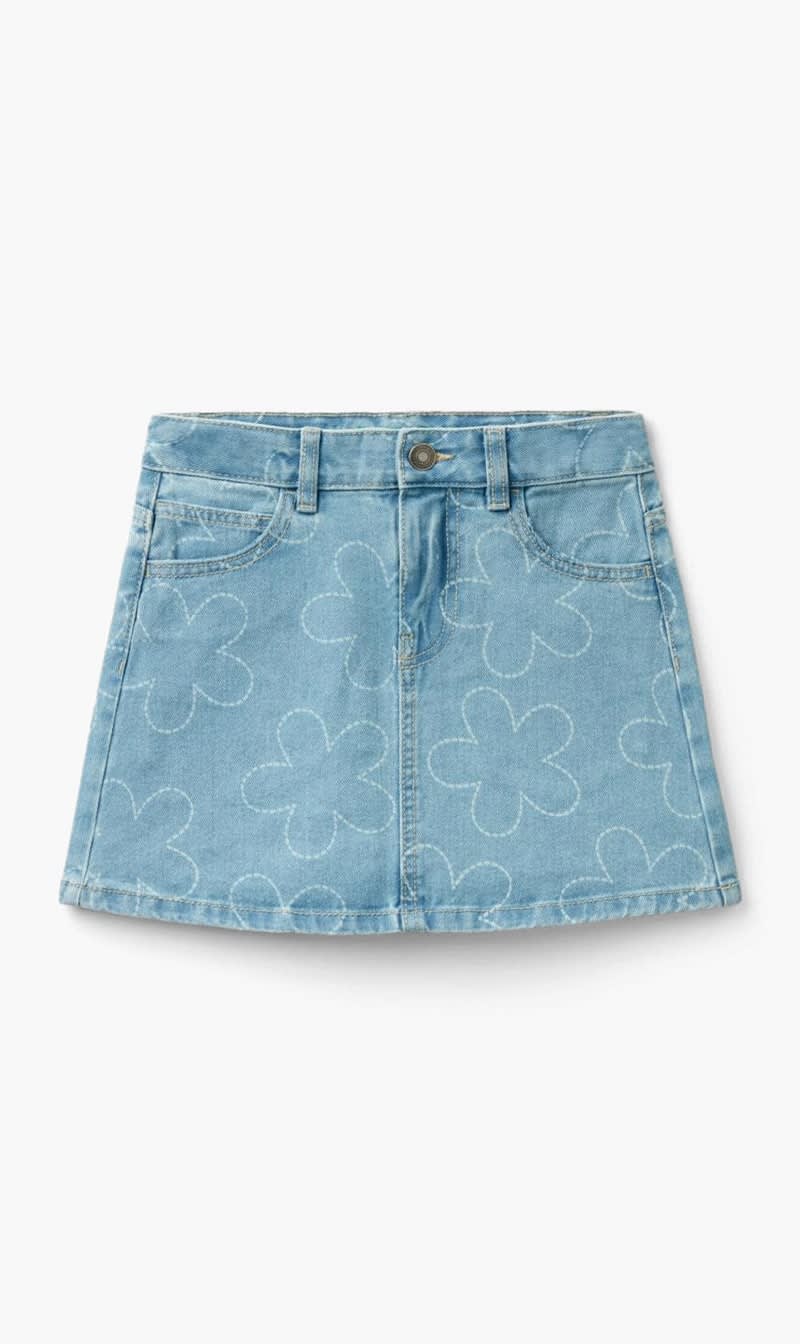 United Colors Of Benetton Blue Denim Skirt for Girls