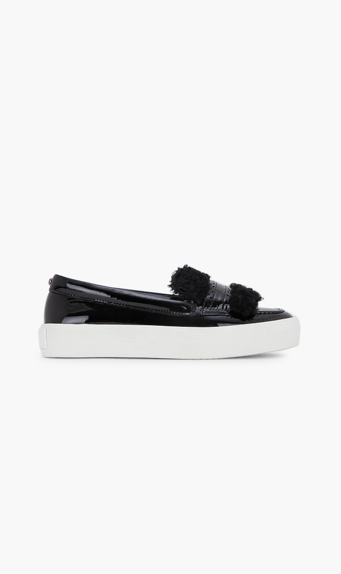 

Longchamp Patent Leather Slip-on Sneakers