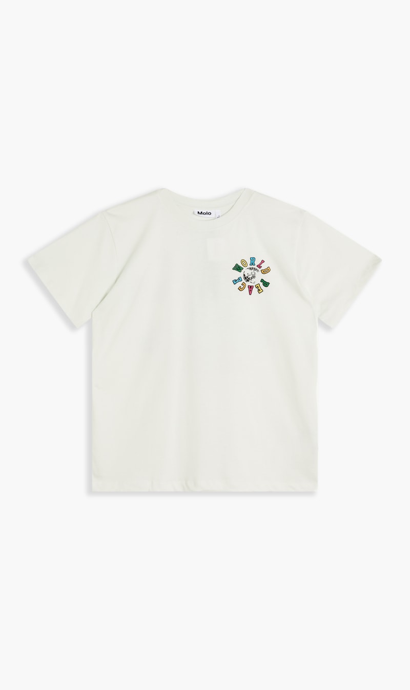 

Molo White T-shirts Short Sleeves for Kids | The Deal Outlet