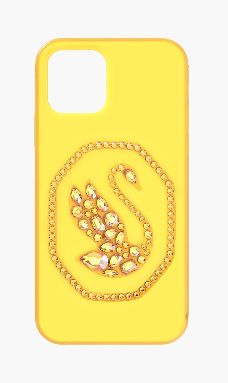 

Iphone 12-12 Pro Hard Phone Case, Yellow