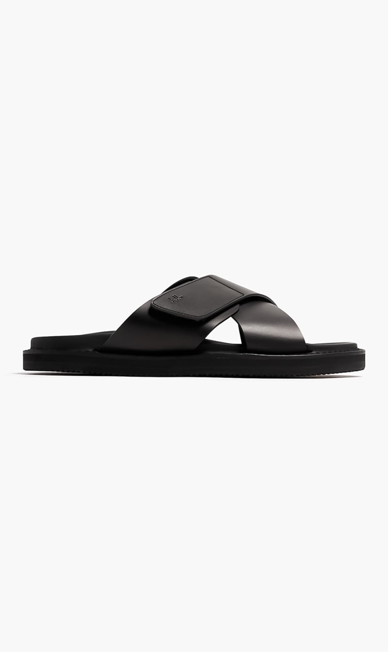 

Harry's Of London Black Promenade Cross Satin Calf Black Rubber Black for Men | The Deal Outlet