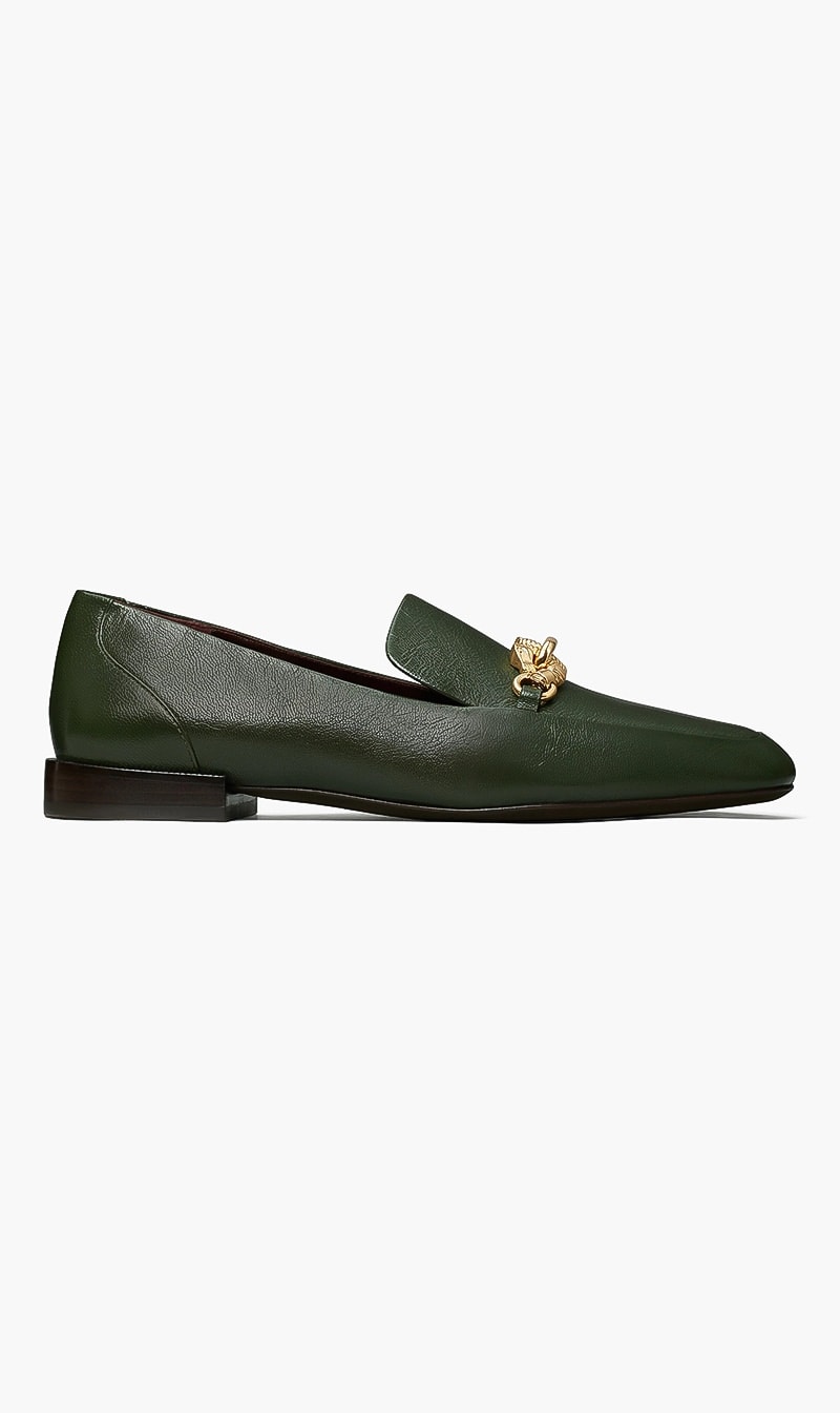 

Tory Burch Green Jessa Loafer for Women | The Deal Outlet