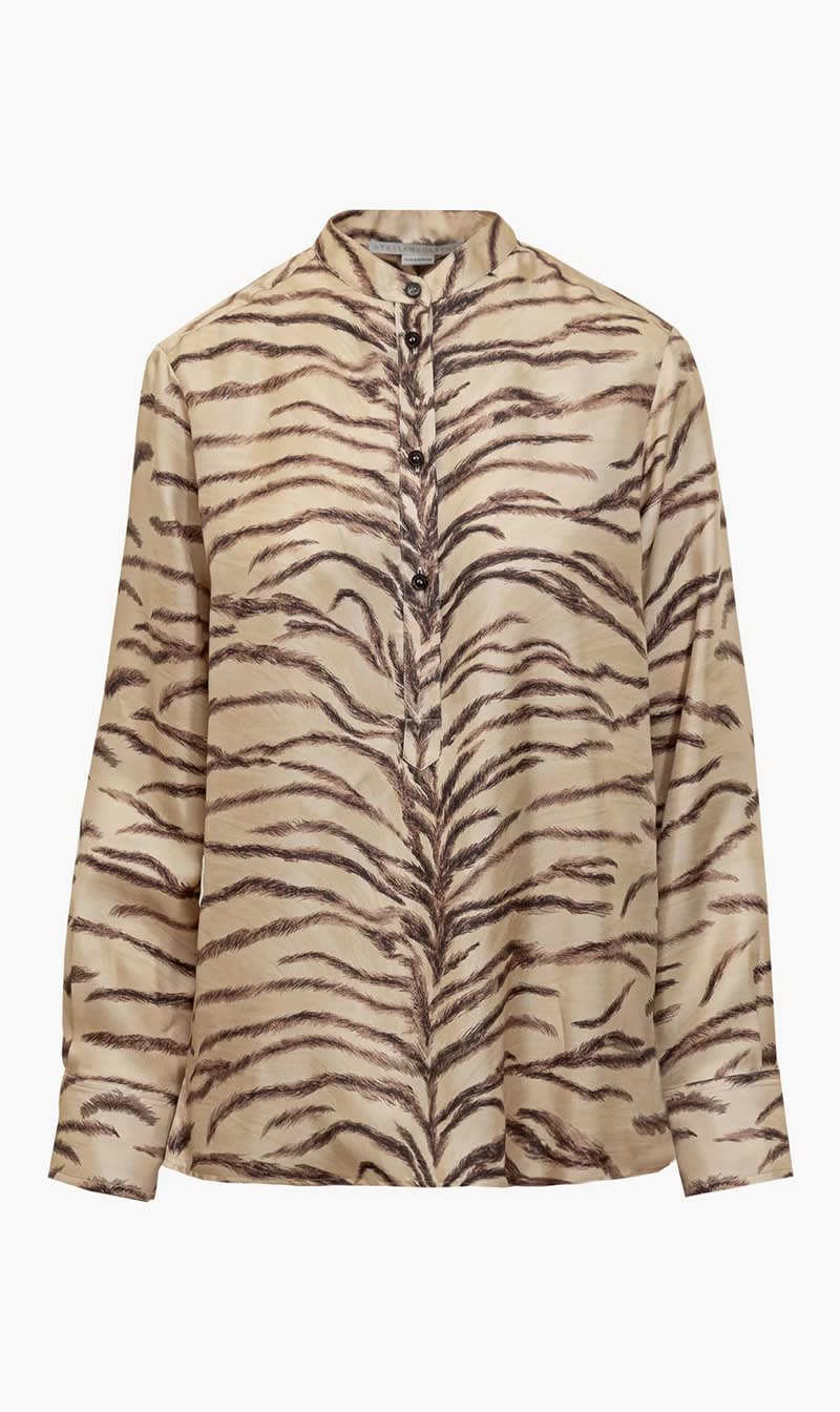 

Stella Mc Cartney Beige Iconic Tiger Shirt for Women | The Deal Outlet