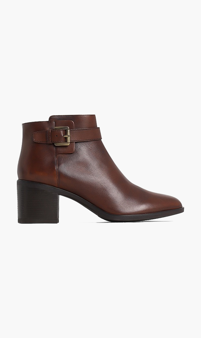 

Geox Glynna Leather Ankle Boots