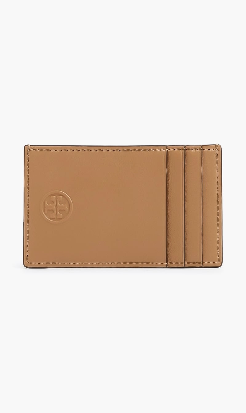 

Tory Burch Brown Fleming Card Case for Women | The Deal Outlet