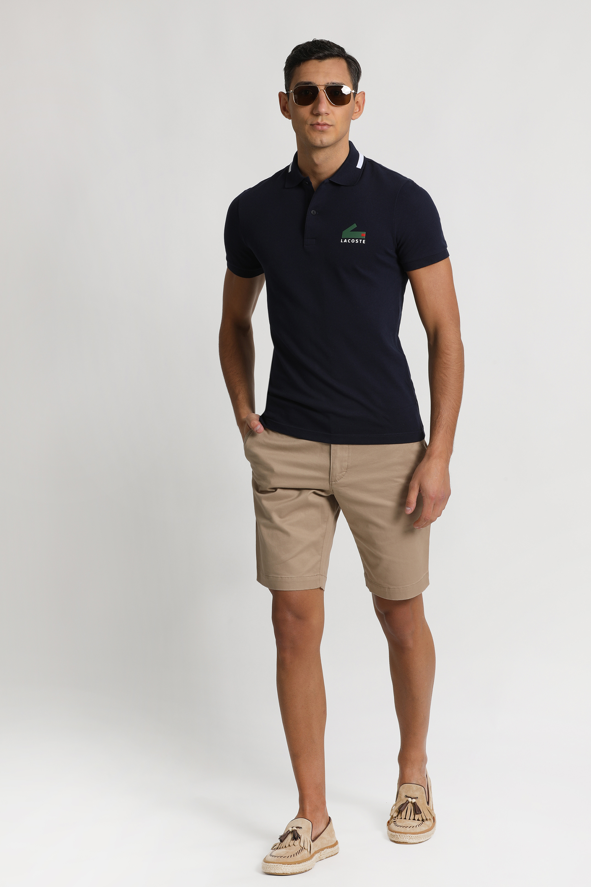 

Lacoste Bold Piped Slim Fit Polo