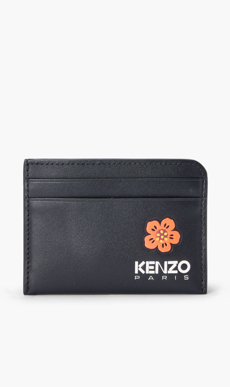 

Kenzo Crest Card Holder, Black