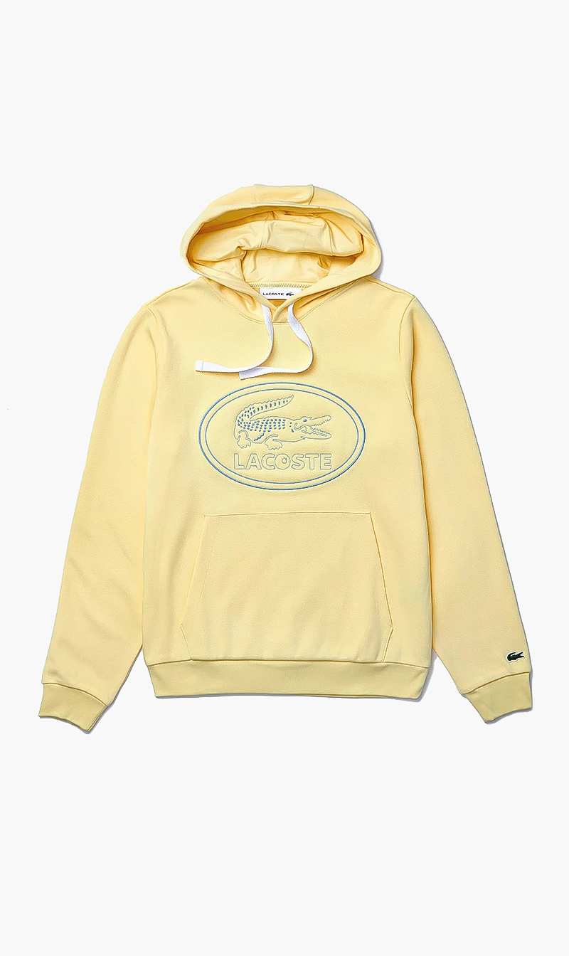 

Cotton Blend Fleece Sweatshirt, Yellow