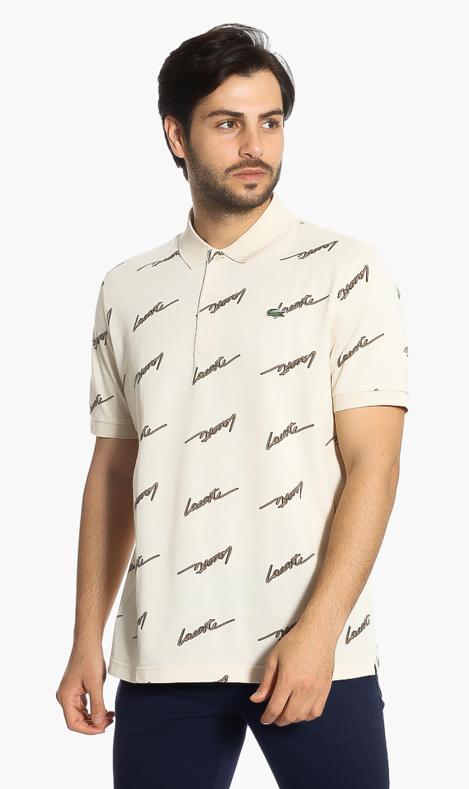 

LACOSTE Live Graphic Logo Polo Shirt