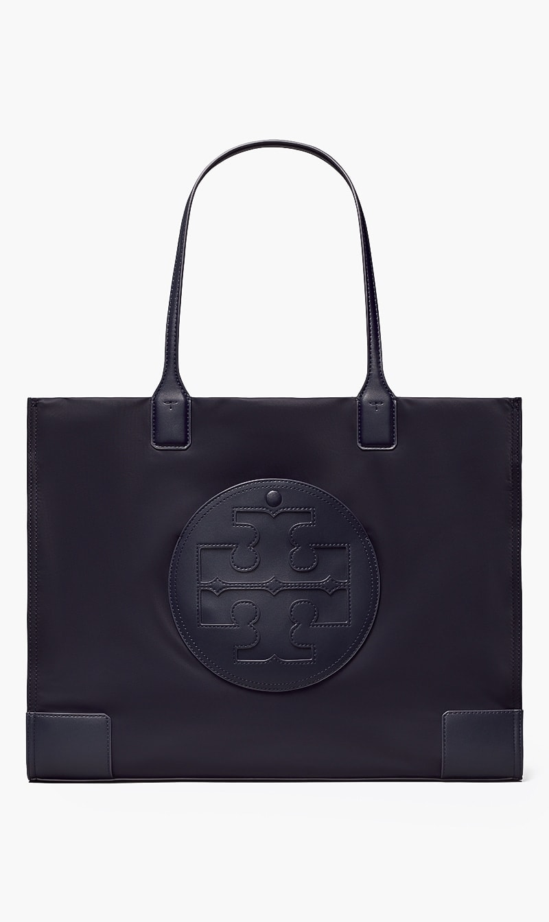 

Tory Burch Blue Ella Tote for Women | The Deal Outlet
