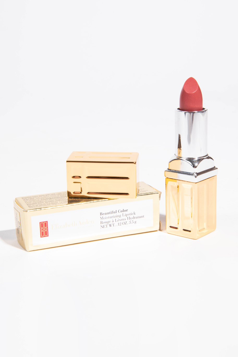 

Elizabeth Arden Beautiful Color Moisturizing Lipstick, Rosy Shimmer 32