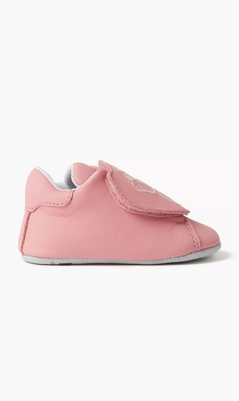

Kenzo Pink Elephant And Logo Leather Shoe | The Deal Outlet
