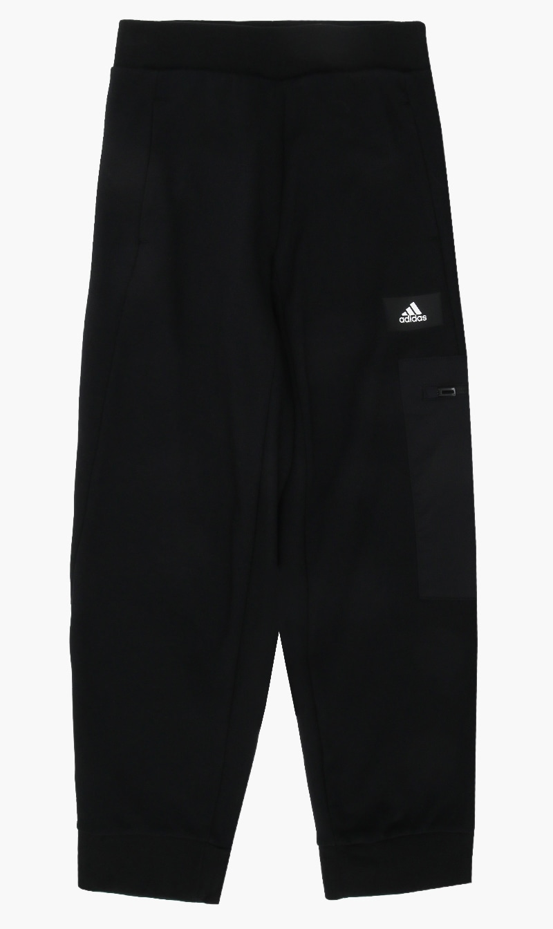 

Noir Jersey Trackpants, Black