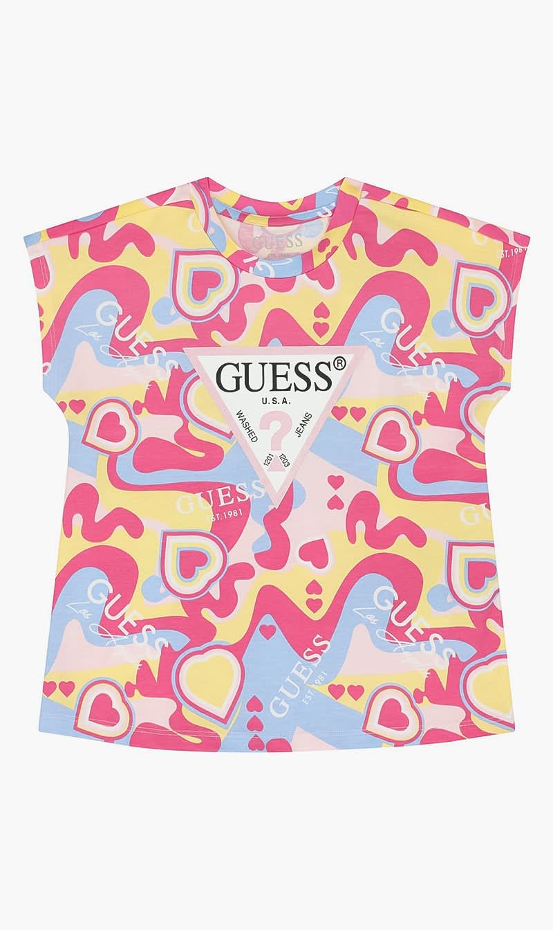 

Guess Multi-color Ss T-shirt for Girls | The Deal Outlet