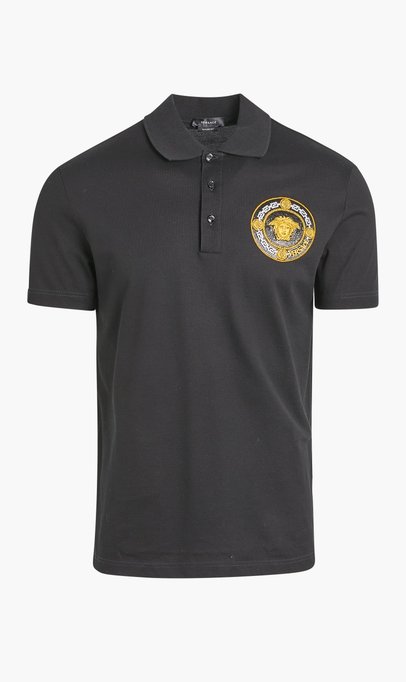 

Classic Polo Embroidery T-shirt, Black