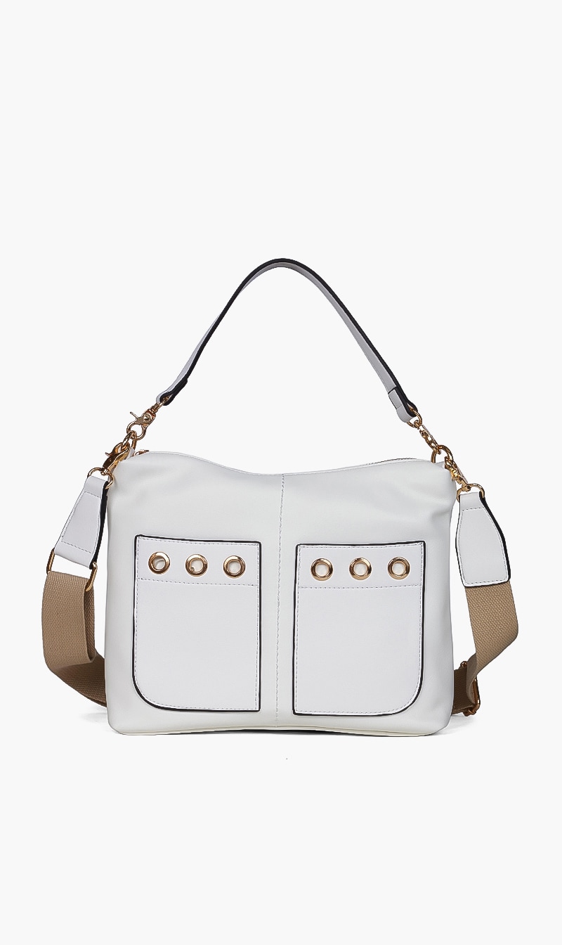 

Leather Bag, White