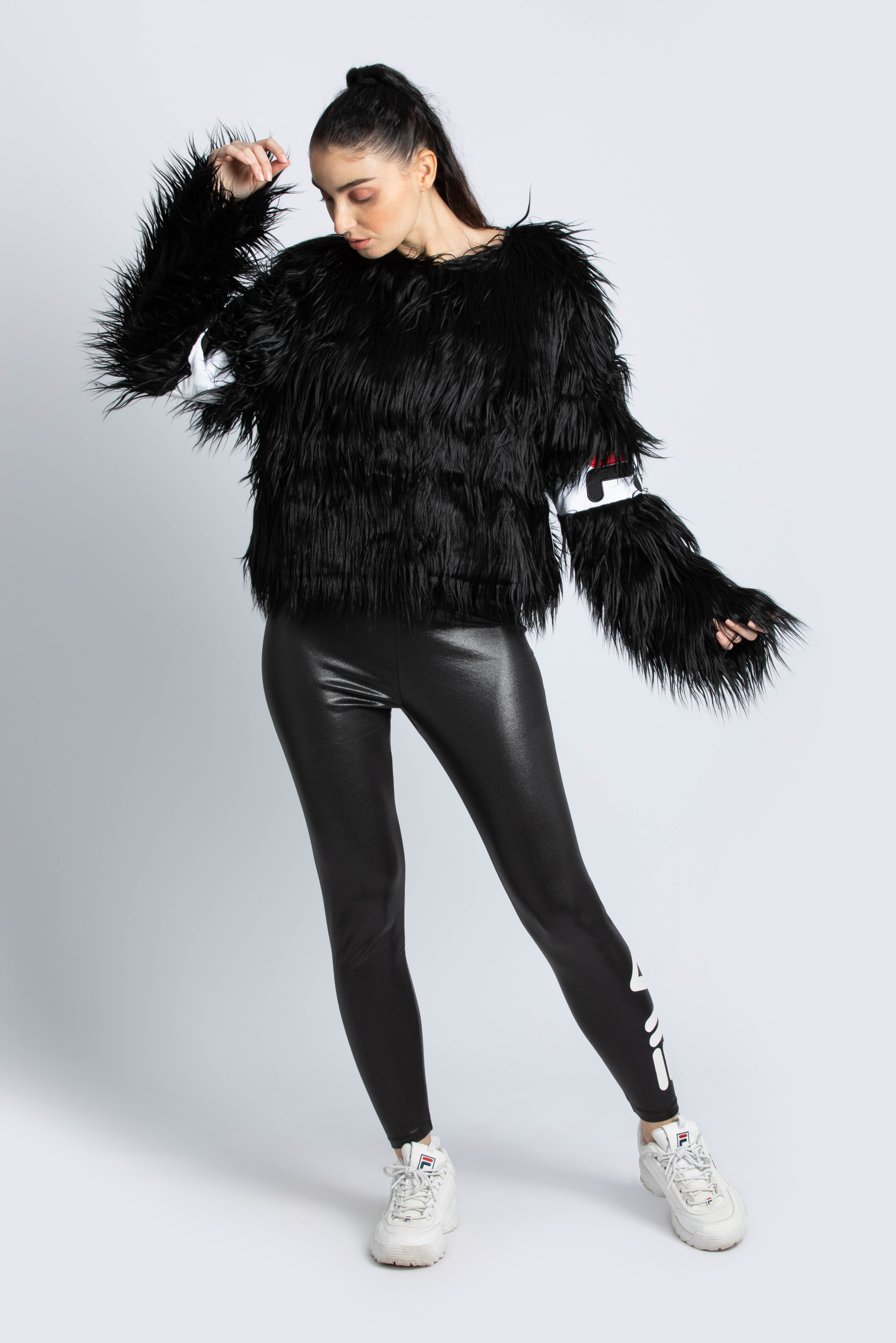 Fila Fleur Fur Jacket