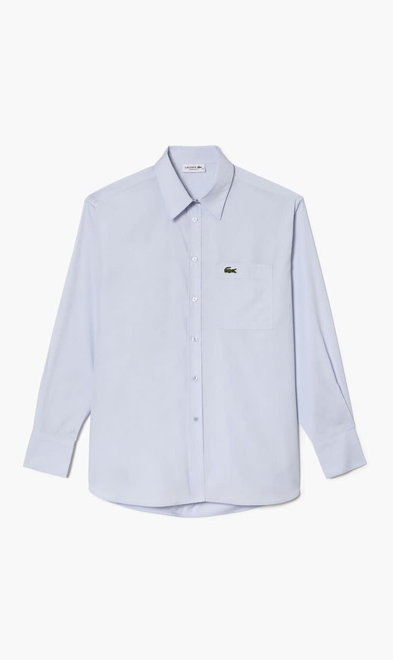 

Lacoste Blue Long Sleeved Shirt for Women | The Deal Outlet