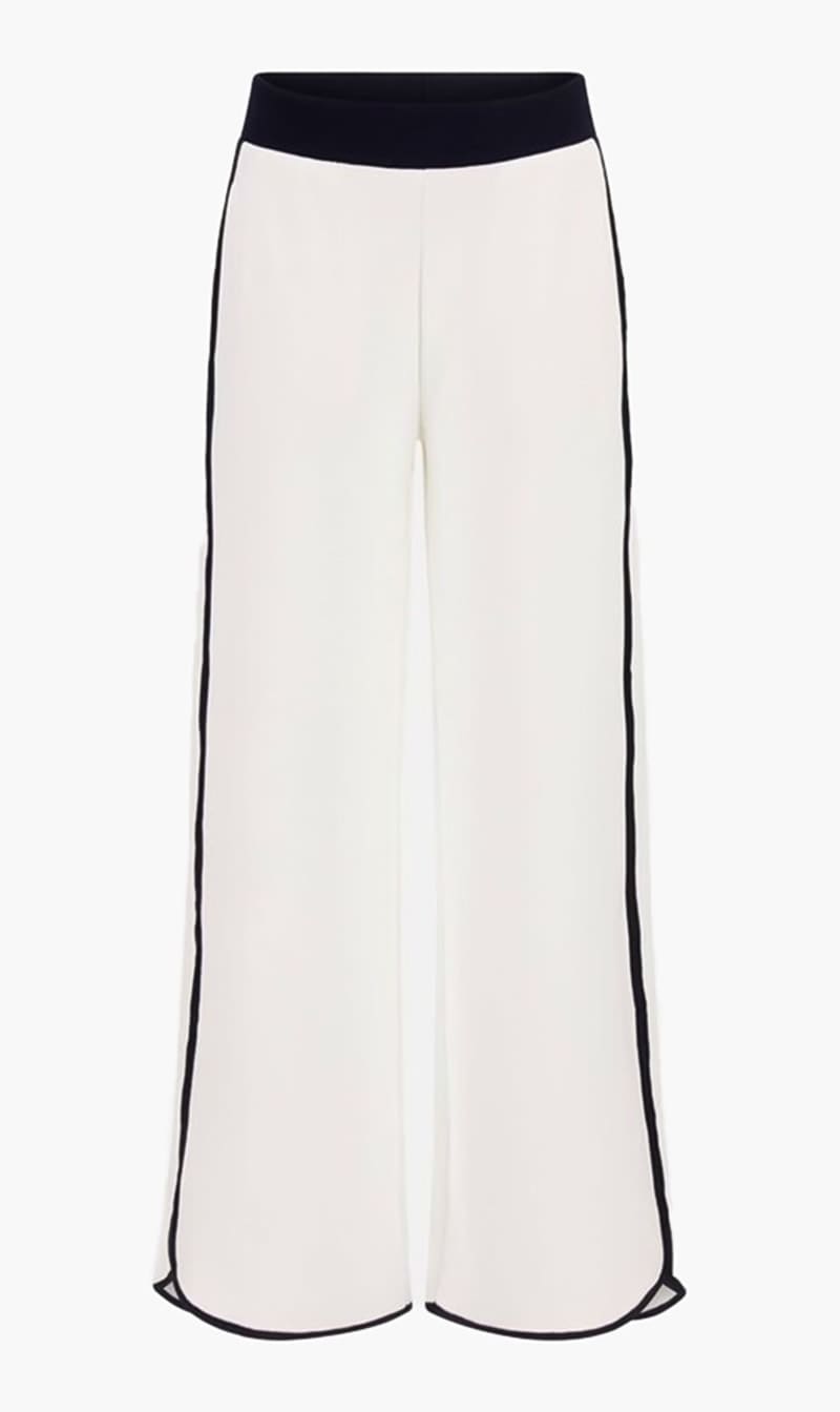 

Guess White Mylah Long Pant for Women | The Deal Outlet