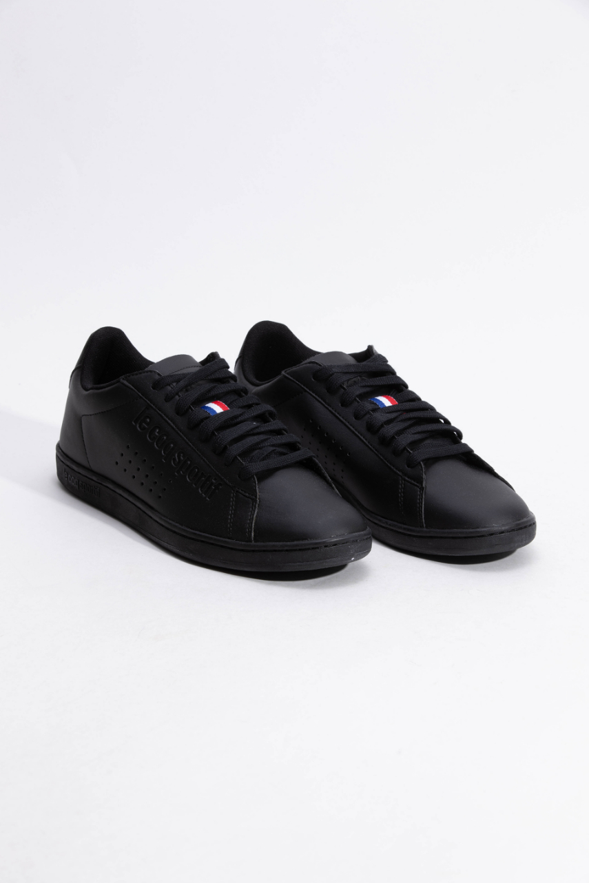 

Le Coq Sportif Courtset Sport Triple Black Sneakers