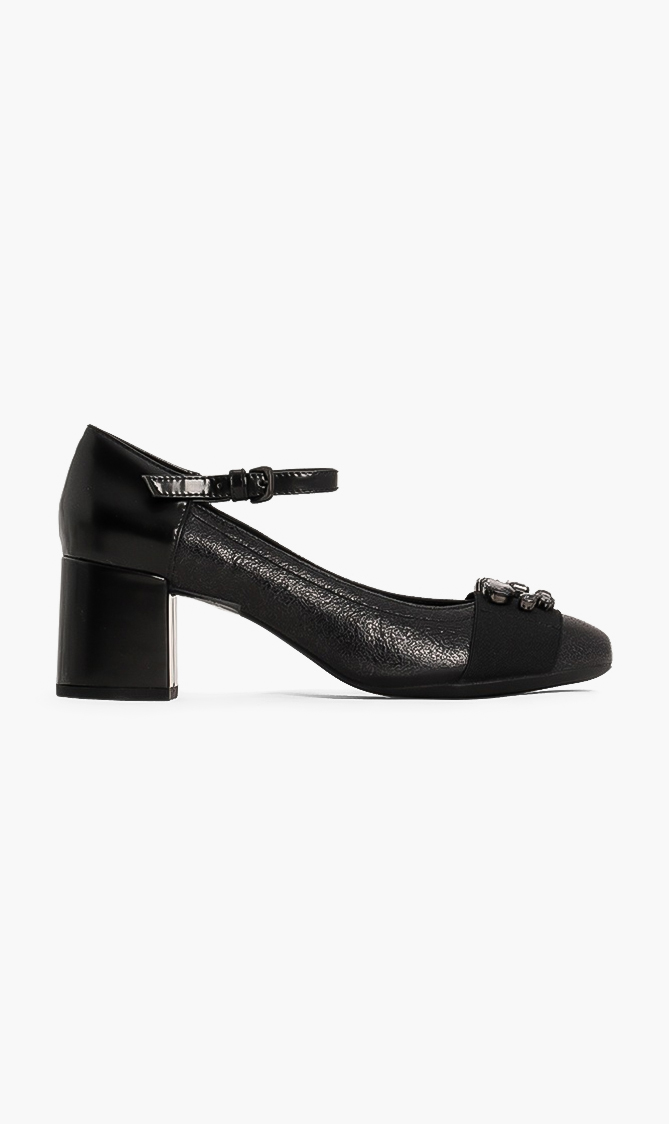 

Geox Audalies Embellished Leather Pumps
