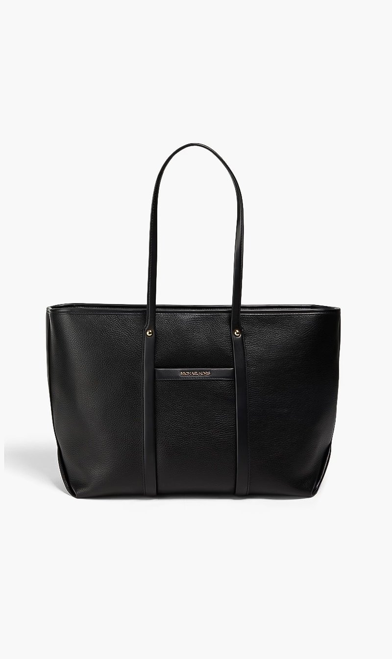

Michael Kors Black Classic Logo Tote Bag for Women | The Deal Outlet
