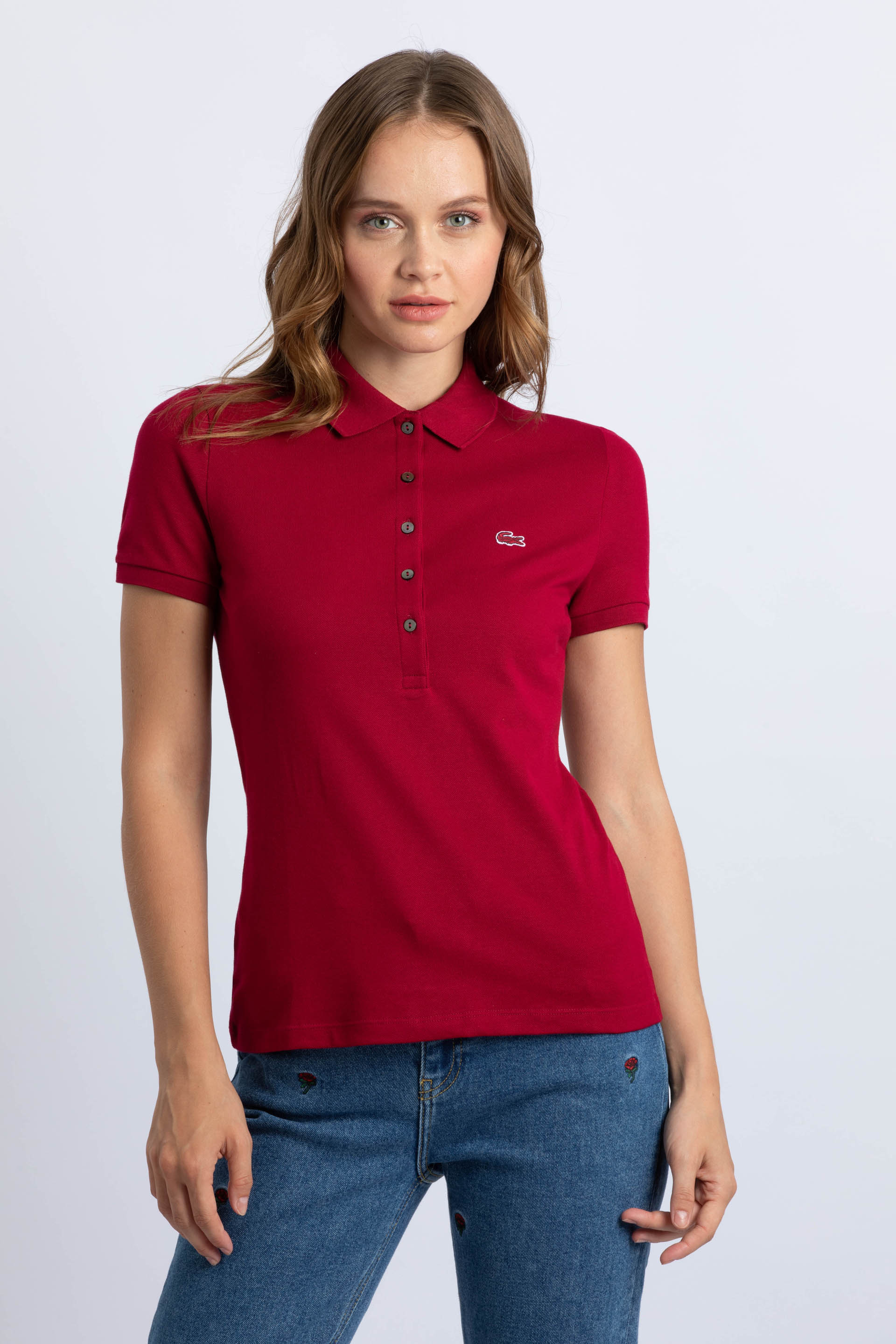 

Lacoste Slim Fit Stretch Mini Cotton Piquãƒâ© Polo Shirt
