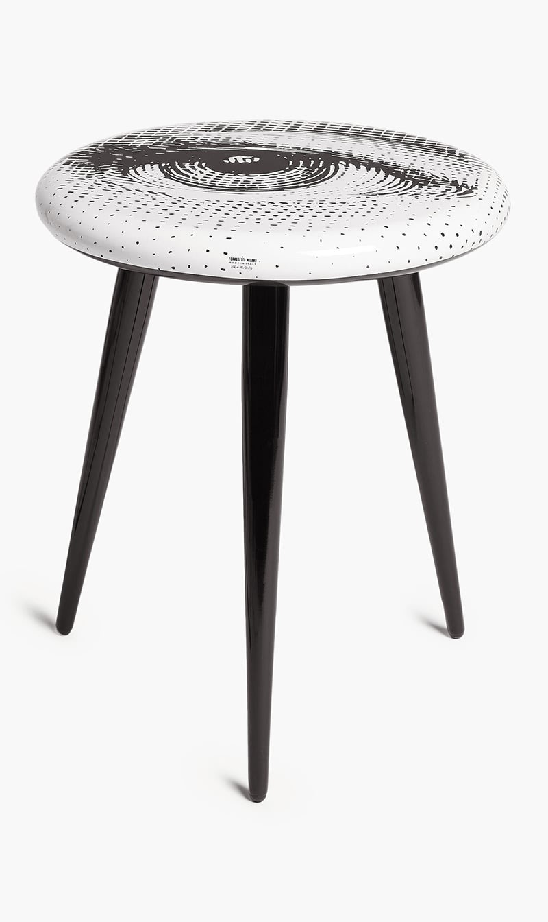 

Fornasetti Others Fst Stool Occhio Blackwhite | The Deal Outlet