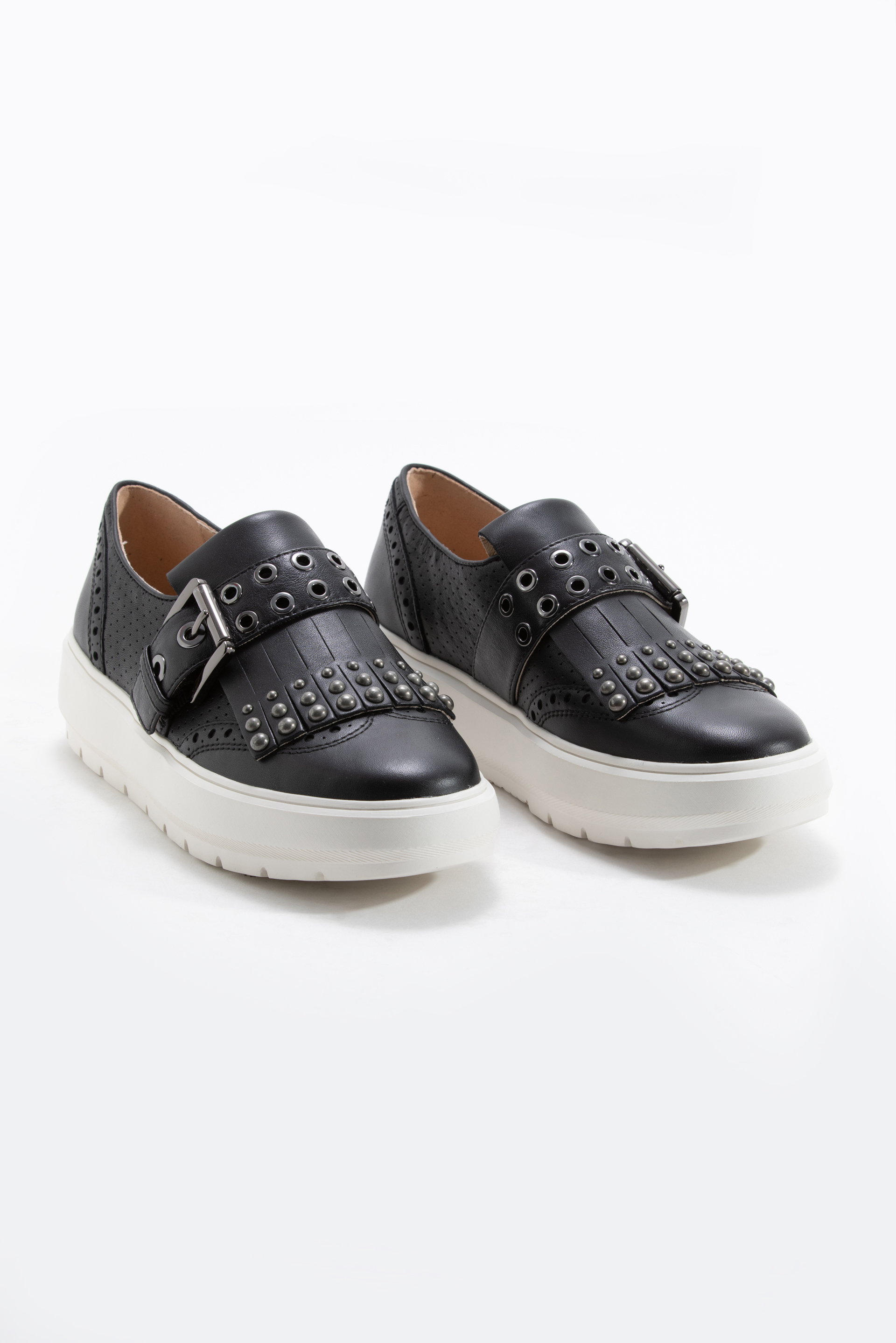 

GEOX D Kaula D Leather Sneakers