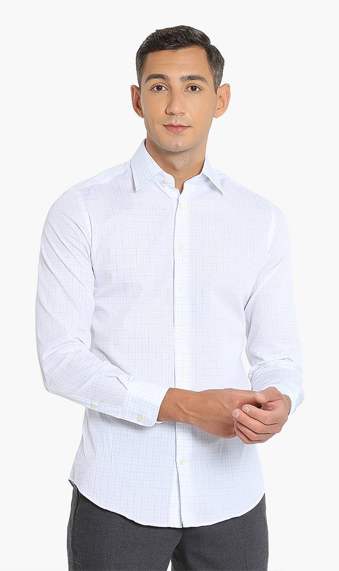 

Hackett London Square Check Kensington Slim Fit Shirt