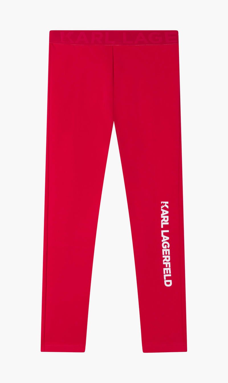 

Karl Lagerfeld Pink Leggings for Girls | The Deal Outlet