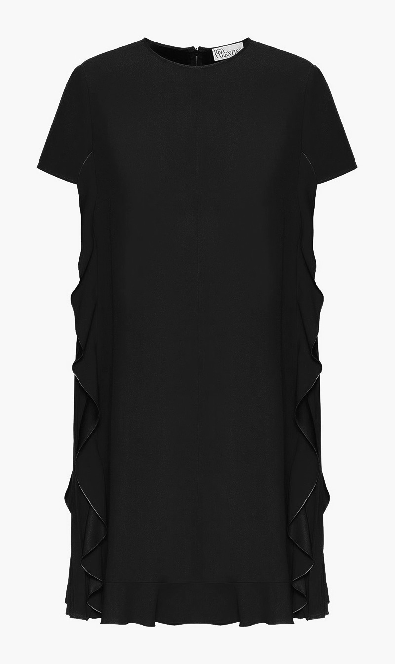 

Red Valentino Ruffle Sides Dress