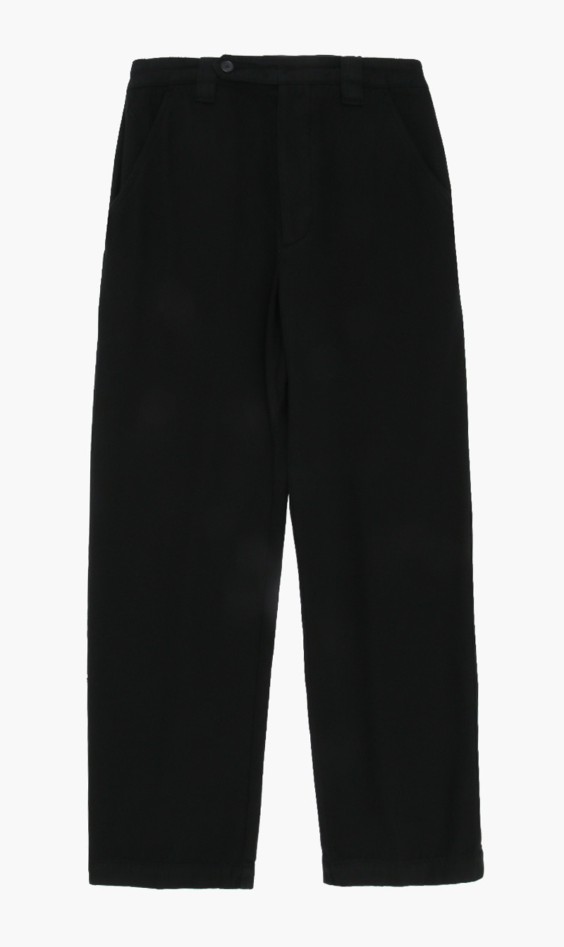 

Casual Fit Cropped Pants, Black