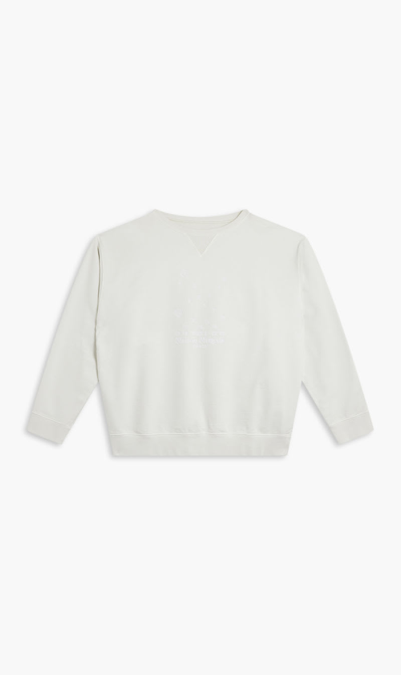 

Maison Margiela White Avp Chalk Sweatshirt for Men | The Deal Outlet