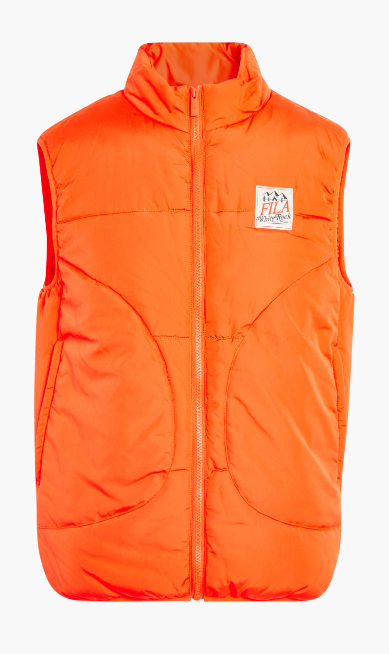 

Fila Orange Chamber Full Zip Gilet for Men | The Deal Outlet