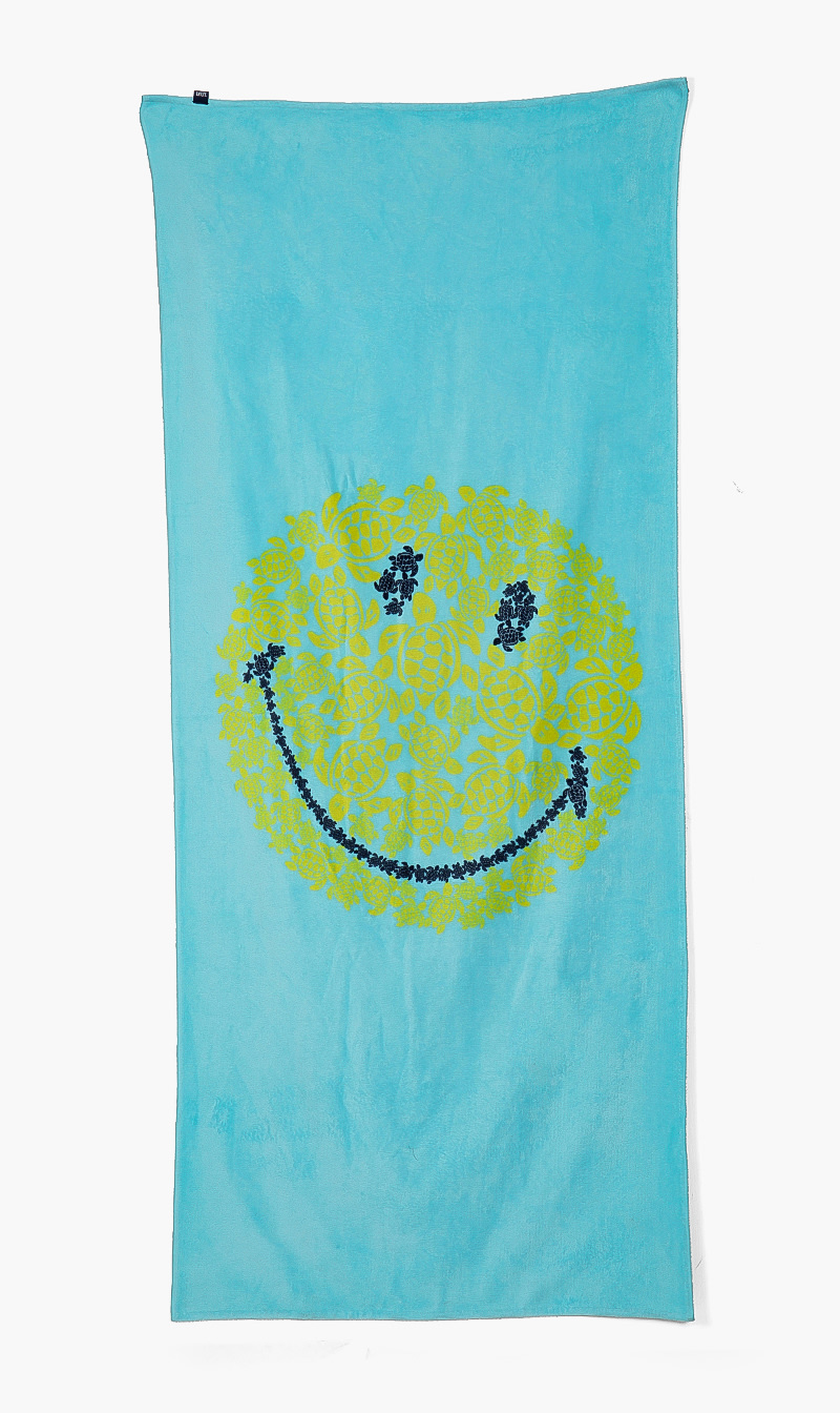 

Turtles Smiley Beach Towel, Blue