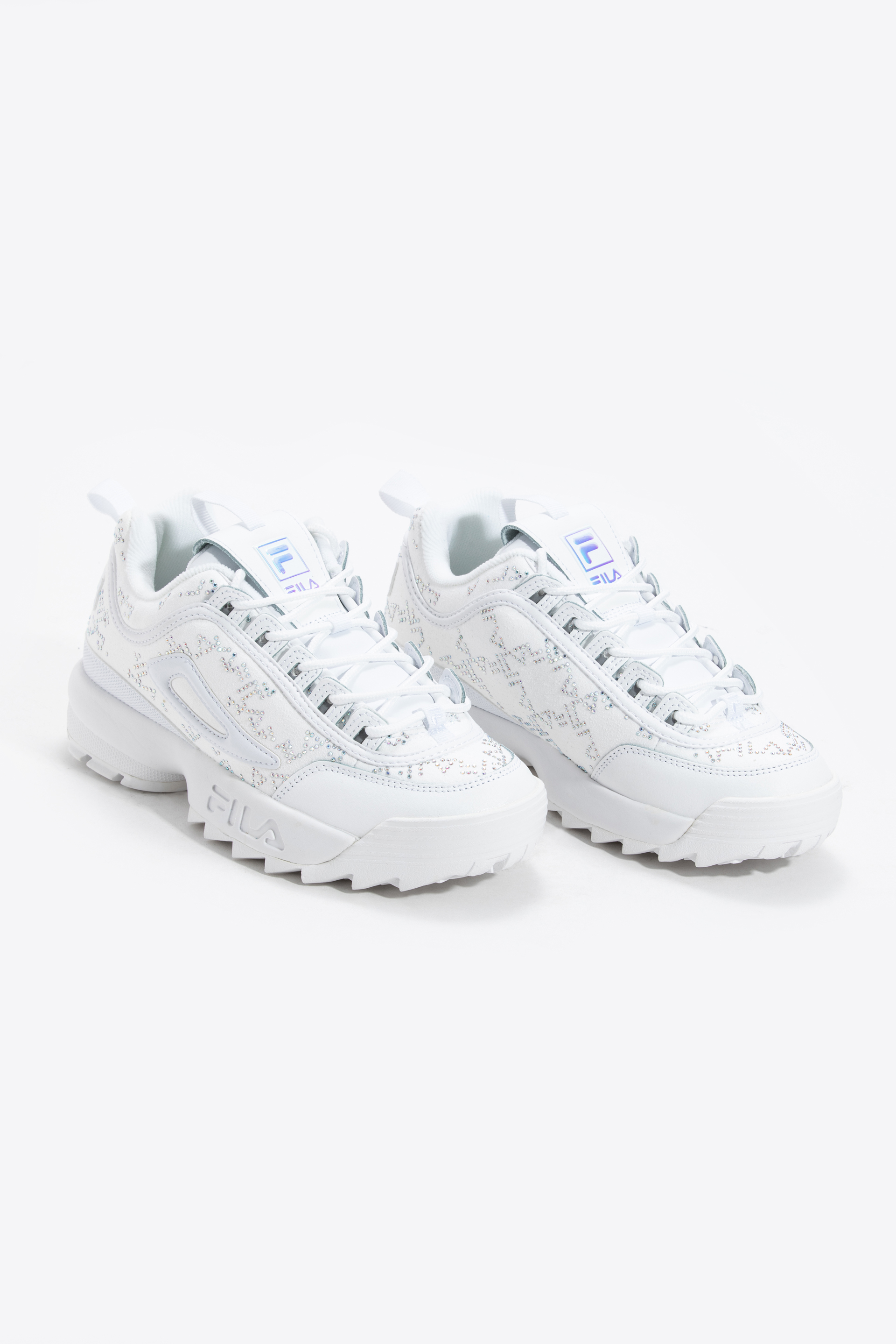 

Fila Disruptor Ii Diamante Leather Sneakers
