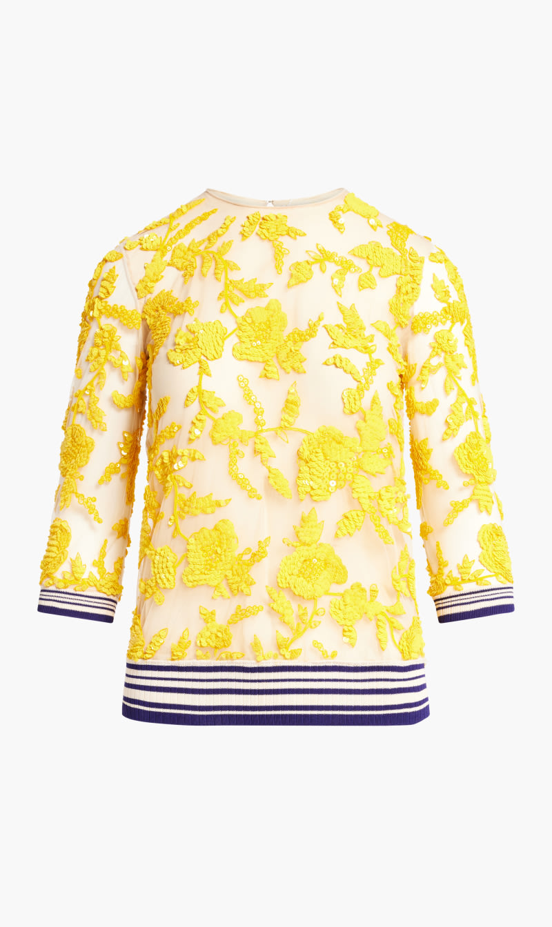 

Full Sleeve Top, Yellow