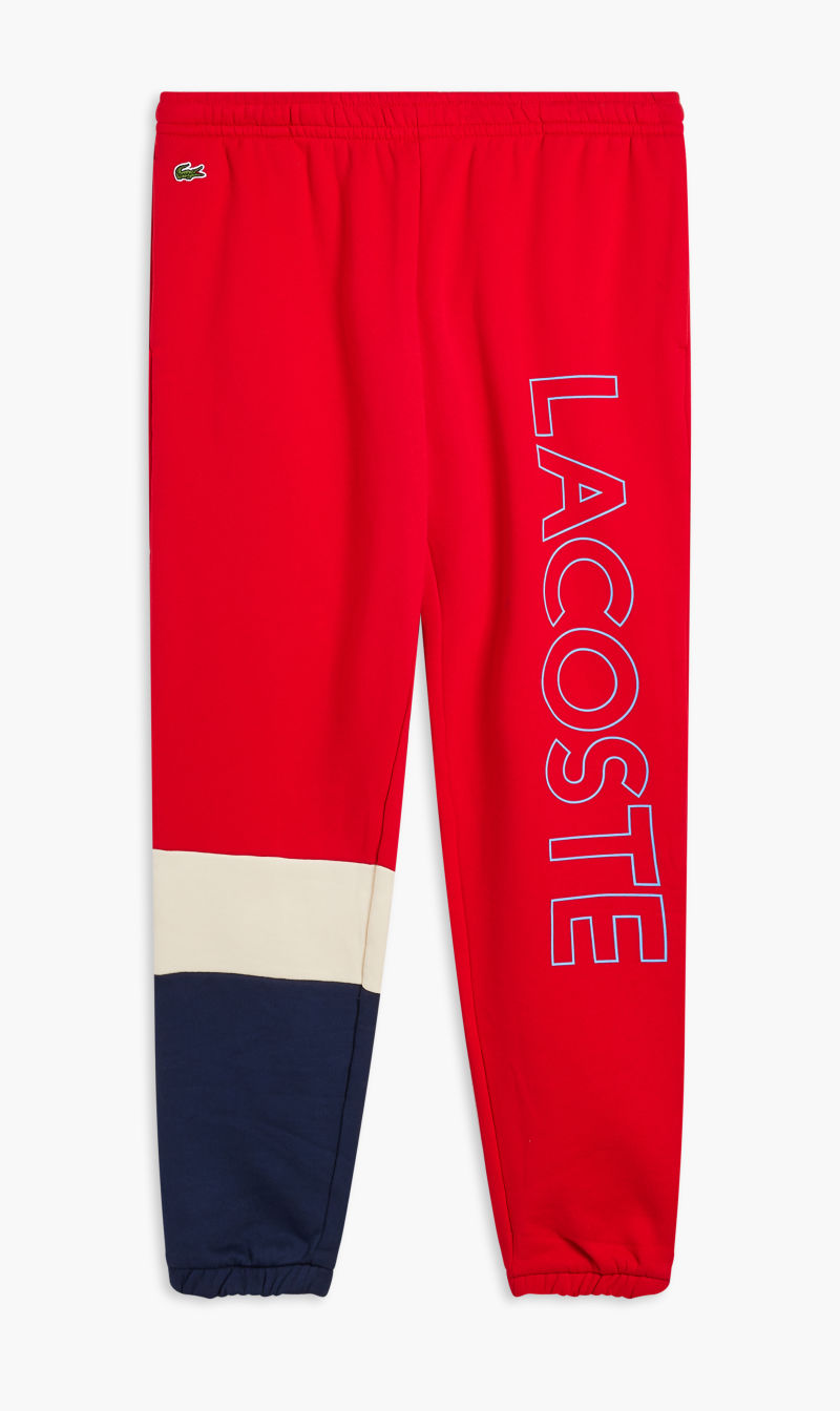 

Lacoste tracksuit trousers | the deal outlet, Red