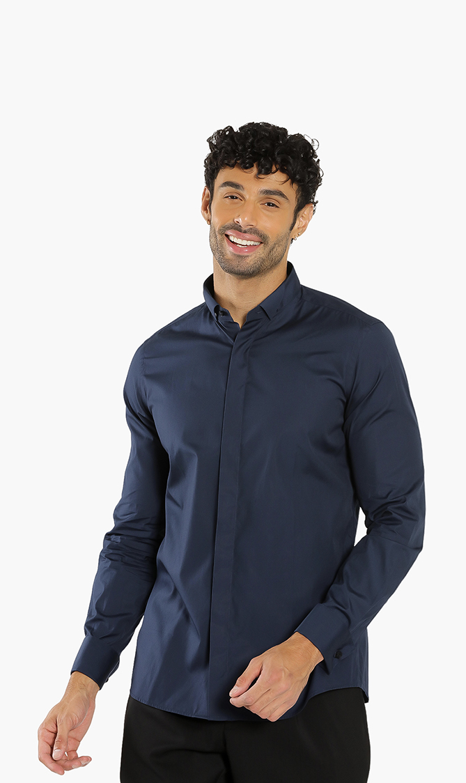 

Pal Zileri Plain Long Sleeves Shirt