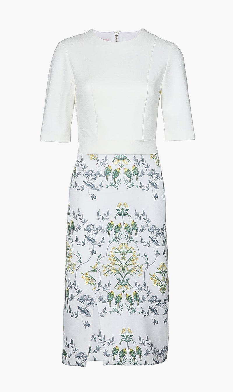 

Ted Baker Papyrus Cap Sleeve Bodycon Dress