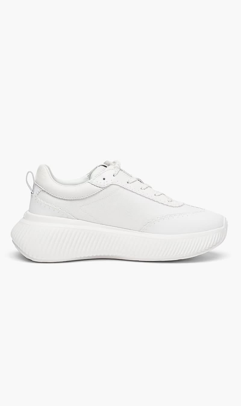 Karl Lagerfeld White Kreeper Signia Sneakers for Women