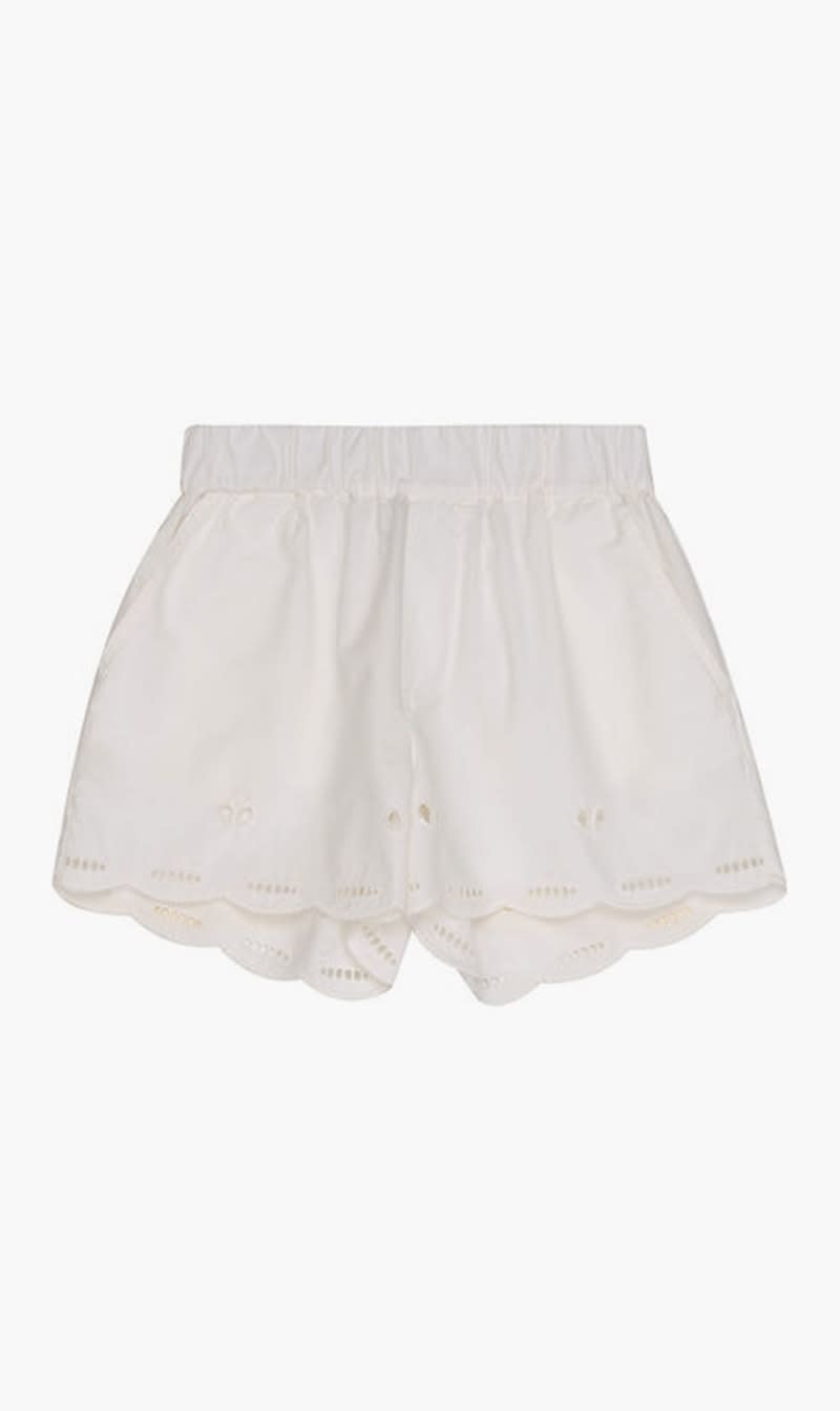 

Stella Mc Cartney White Cute Stella Mccartney Kids Shorts In Plain White for Girls | The Deal Outlet