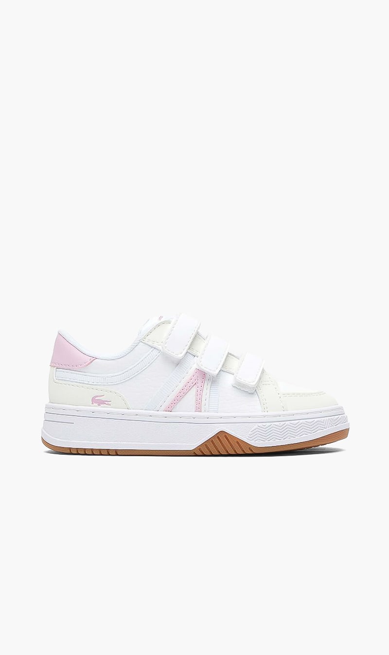 

Lacoste White Synthetic Lace Sneakers for Boys | The Deal Outlet