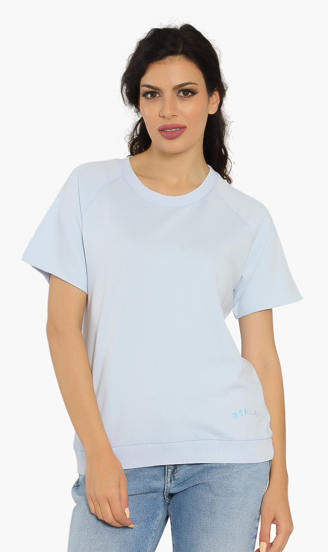 

Solid With Iridescent Logo Sweatshirt