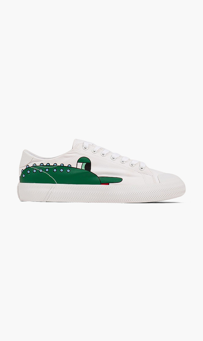 Lacoste X Jeremyville Gripshot Canvas Trainers