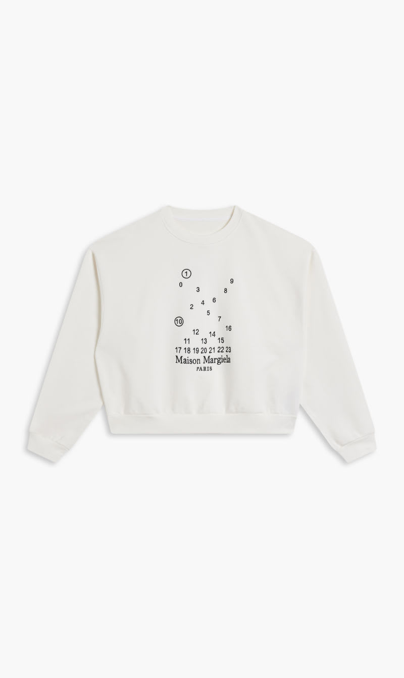 

Maison Margiela White Mm Sweatshirt White for Women | The Deal Outlet