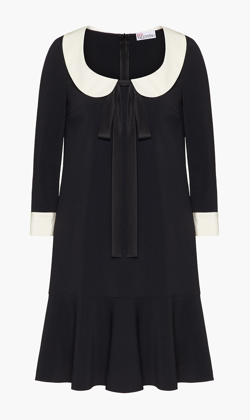 

Red Valentino Frisottine Collar Dress