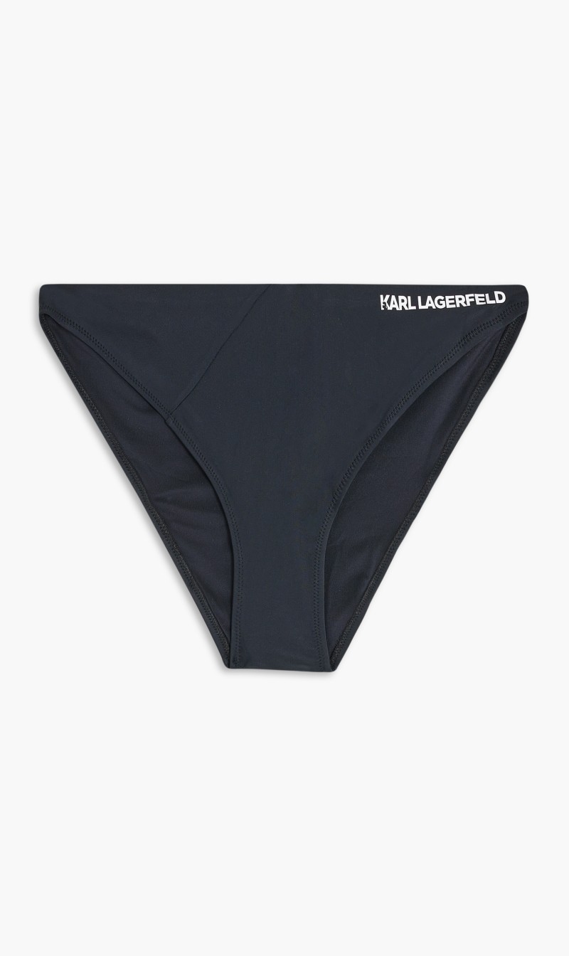 

Karl Lagerfeld Black V Shaped Bikini Bottoms for Women | The Deal Outlet