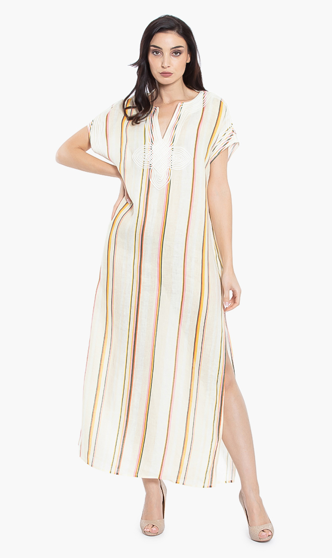 

TORY BURCH Awnnings Stripe Caftan